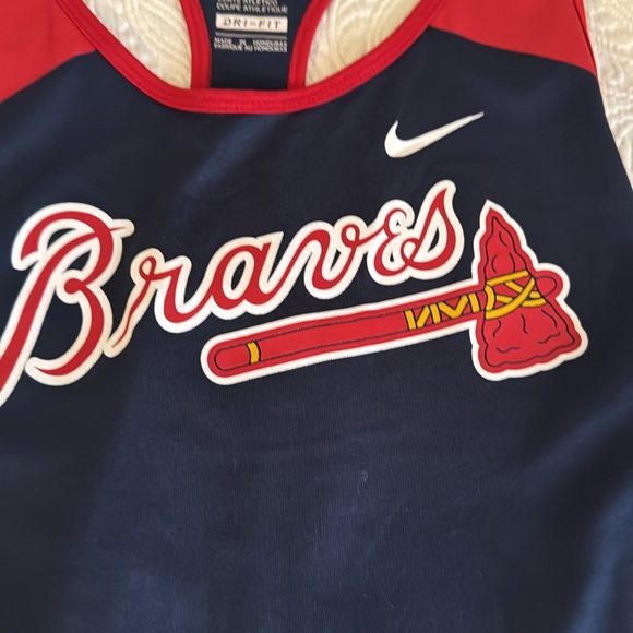 Nike Braves Dri-FIT Tank Top, LARGE - Picture 3 of 4